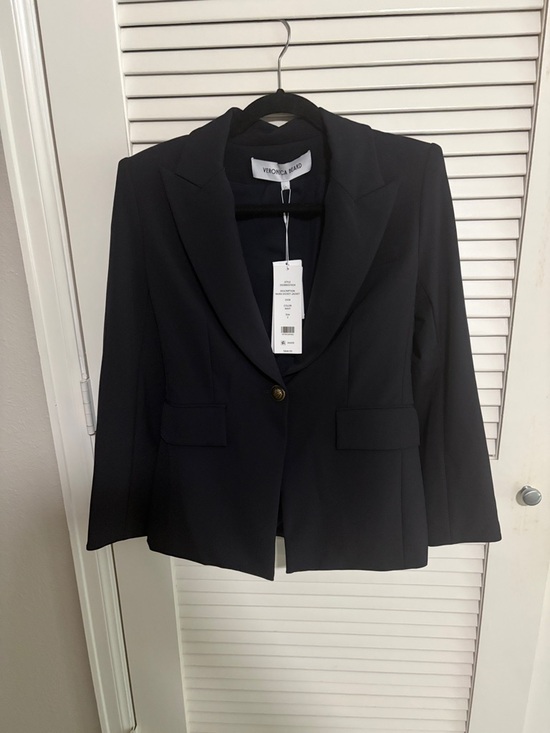 Veronica Beard Jackets & Blazers - NWT VERONICA BEARD Navy Single-Button Women's Blazer